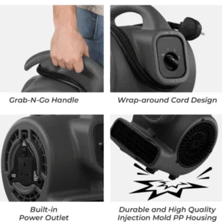 Mini Air Mover Turbo Dryer
