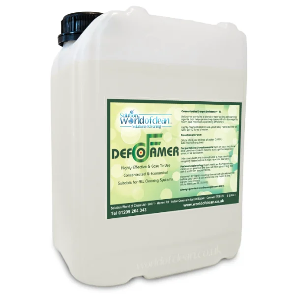 Carpet defoamer