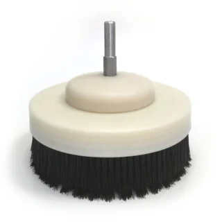 Drill Brush for upholstery cleaning