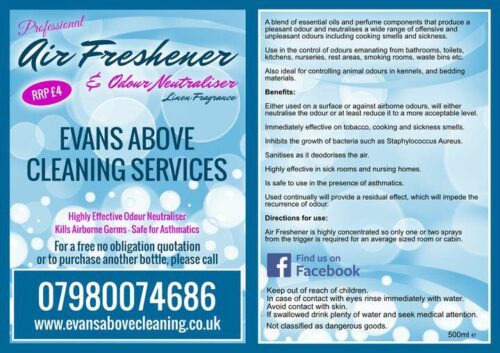 Personalised Custom Label Odour Neutralisers & Air Fresheners photo review