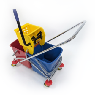 Alternative view of Dual Bucket Mop Wringer with Frame